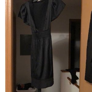 Loved this silk dress wedding attire